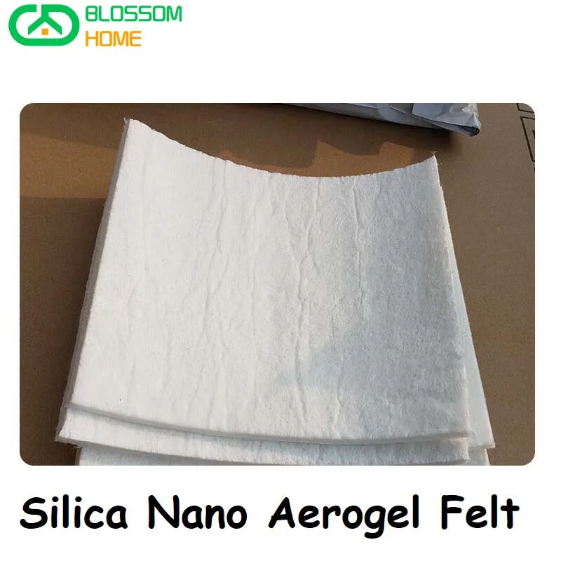 Silica Nano Aerogel Felt Composite Insulation Material Boiler Pipe Heat insulation Fireproof Waterproof Moisture-Proof Board