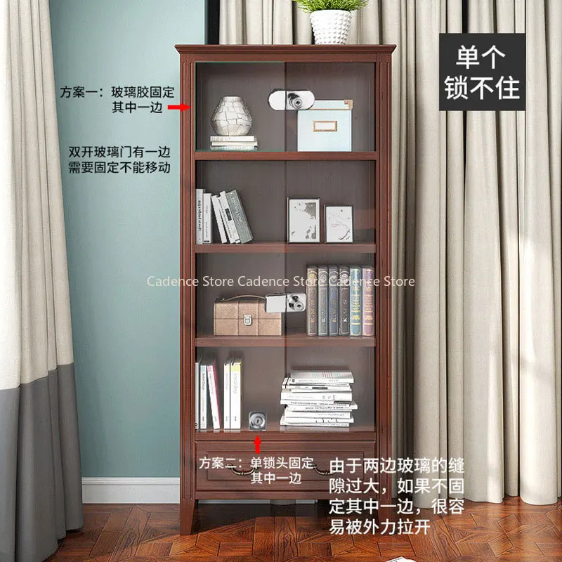 โลหะเดี่ยวคู่แกว่งกระจกโชว์ประตูตู้ล็อคกุญแจไม่มีเจาะล็อคติดตั้งง่ายแก้ว PUSH ล็อคประตู