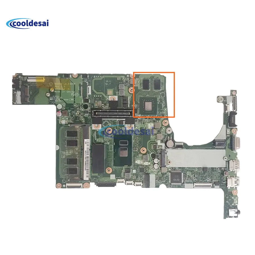 

LA-D301P For ACER Laptop Motherboard Travelmate TMP648 TMP648-M P648 N15C5 MAINboard With I3 I5 I7 GT940M 100% Work