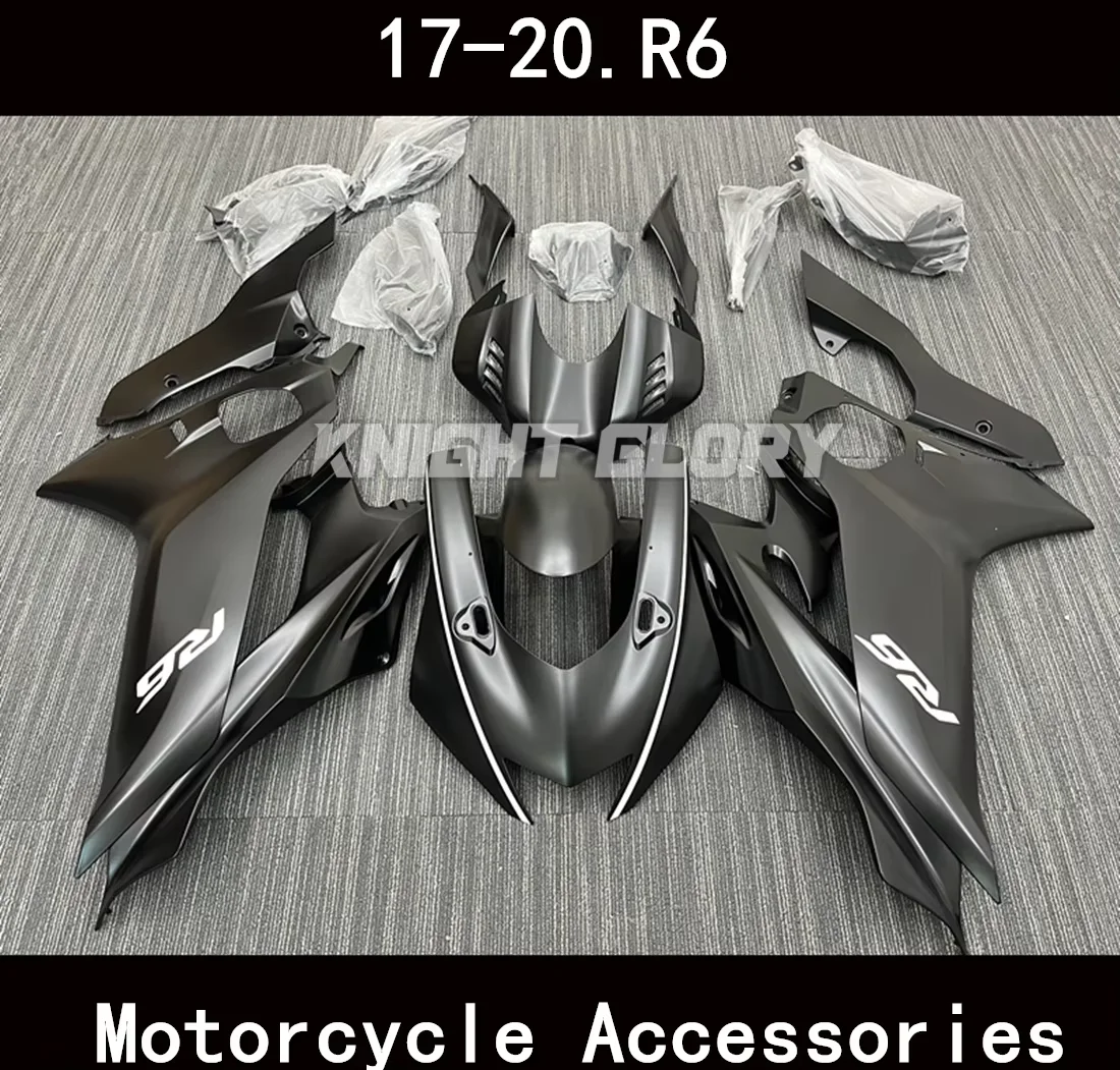 

Полный комплект литых пластиковых облицовок для мотоцикла. Подходит для моделей R6 2017 и 2020 годов выпуска. Обшивки кузова