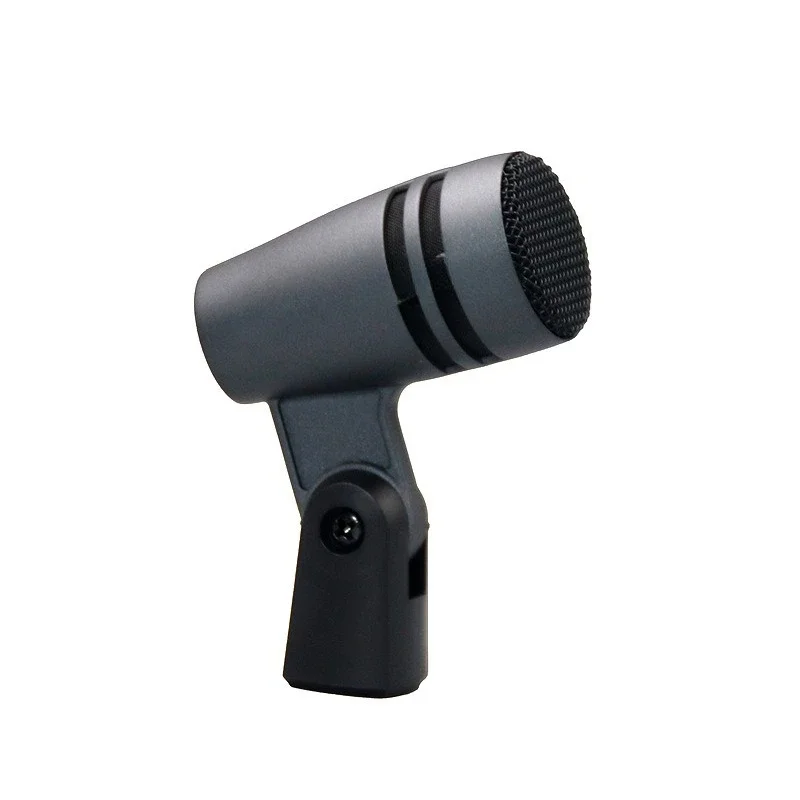

Snare Drum Dynamic Instrument Wired Microphone e604 Heart Microphone with Clamp Arm Holder for Professional Recording