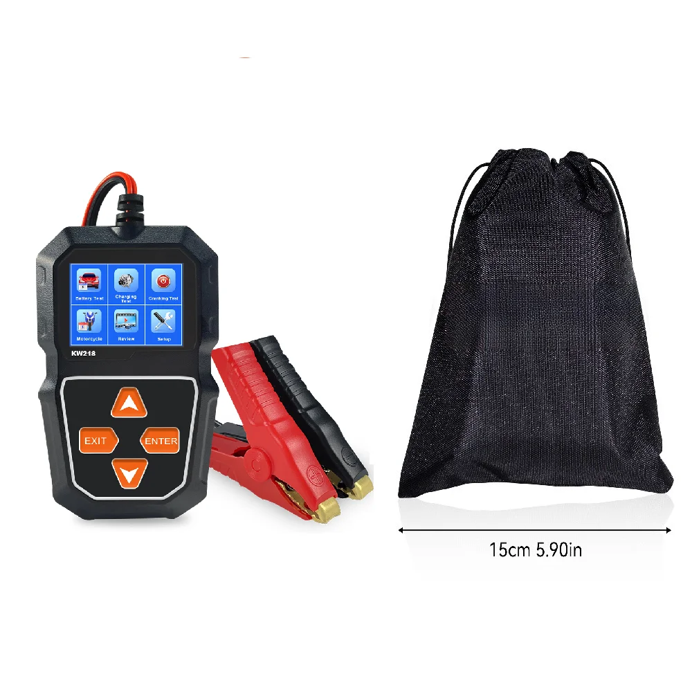 

Тестер аккумуляторных батарей с диапазоном 100-2000 CCA, измеритель холодных пусковых токов, инструмент для оценки состояния аккумулятора