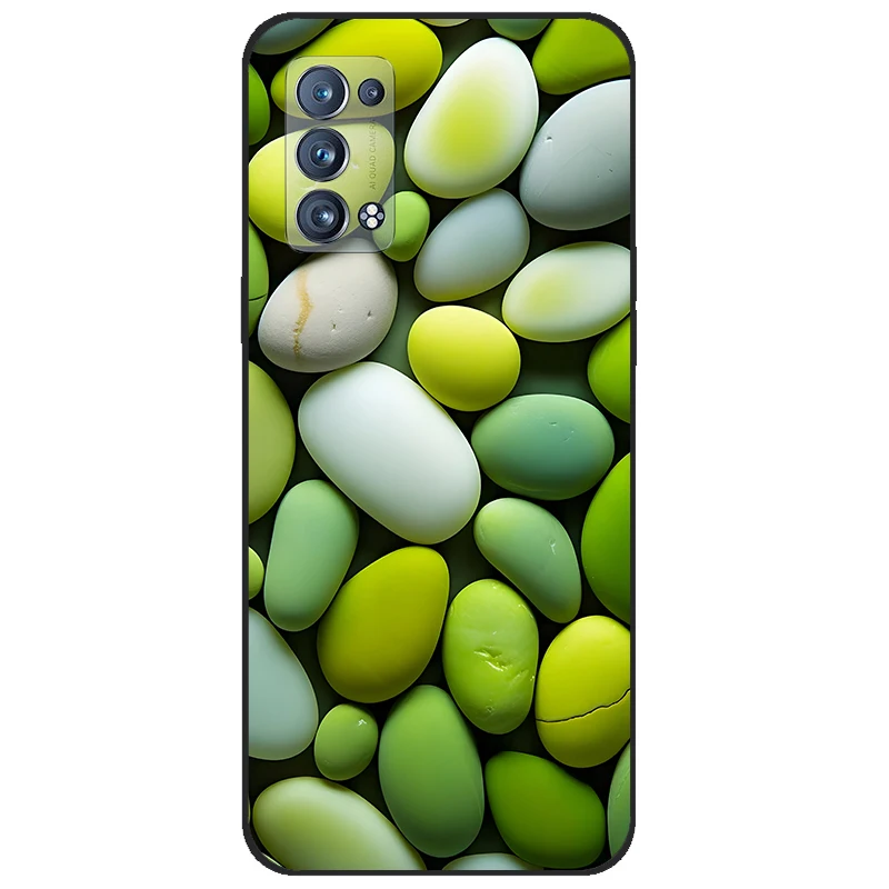 ل ممن لهم رينو 6 برو CPH2247 الحالات الهاتف لطيف كابا ل ممن لهم رينو 6 برو 5G حالة Snapdragon للصدمات لينة سيليكون بولي TPU الغطاء الخلفي #4