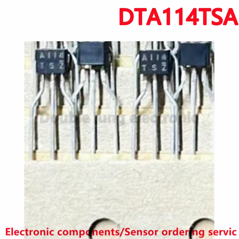 

50 шт./100 шт./лот DTA114TSA DTA114TS A114TS A114 TO92S цифровые транзисторы (встроенные резисторы)