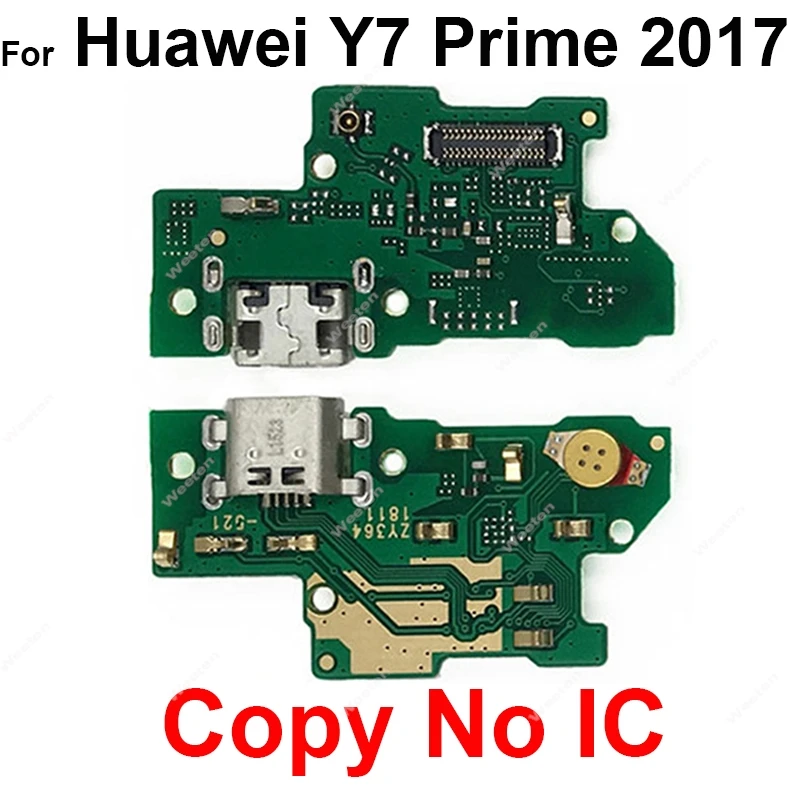 Charging USB Jack Port Board Flex Cable For Huawei GR5 Y5 Y6 Y7 Y9 Pro Prime 2017 2018 2019 USB Charger Dock Connector Board