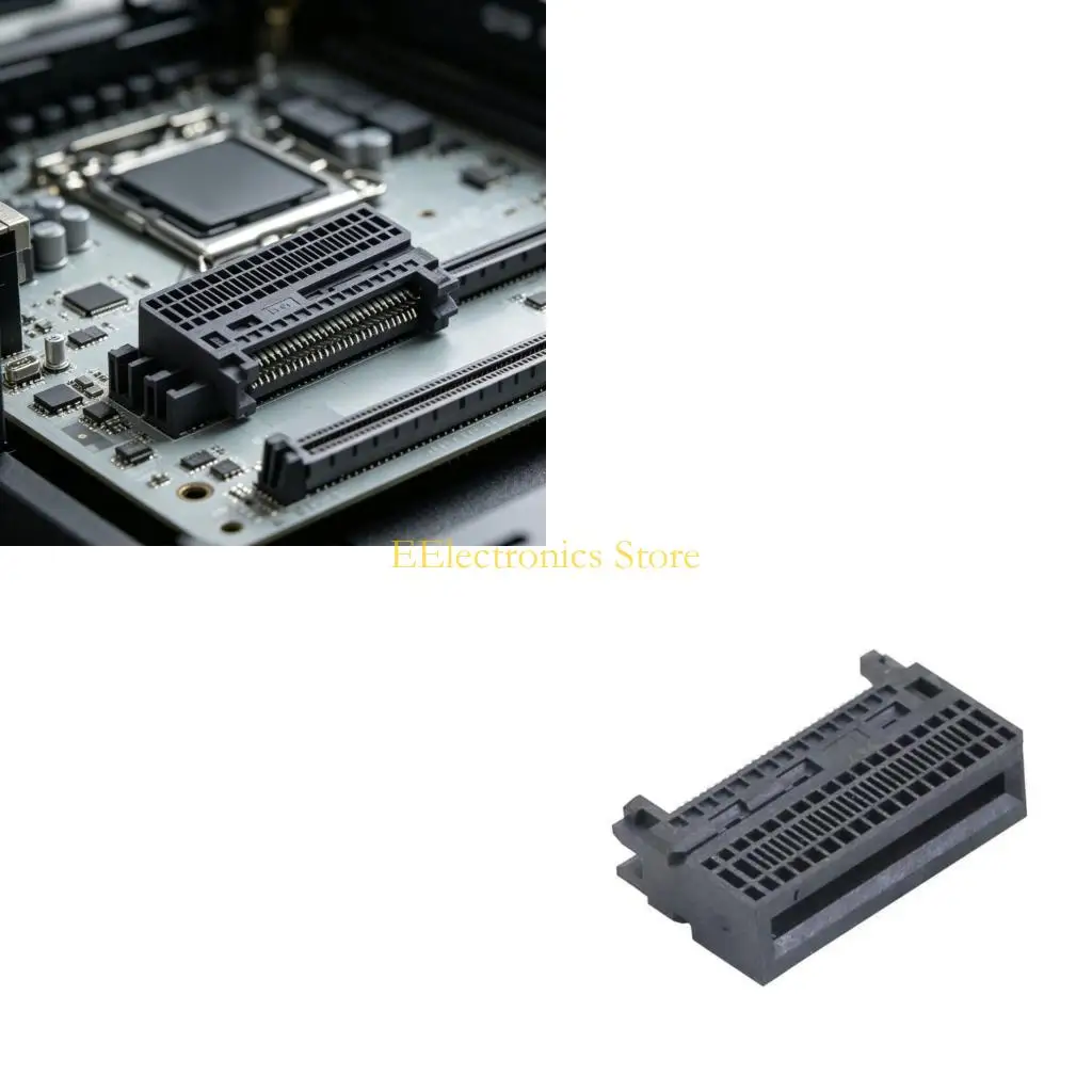 B03C Space Saving 0.6Mm Pitches 56Pin Connectors Direct PCBs Mount For Servers