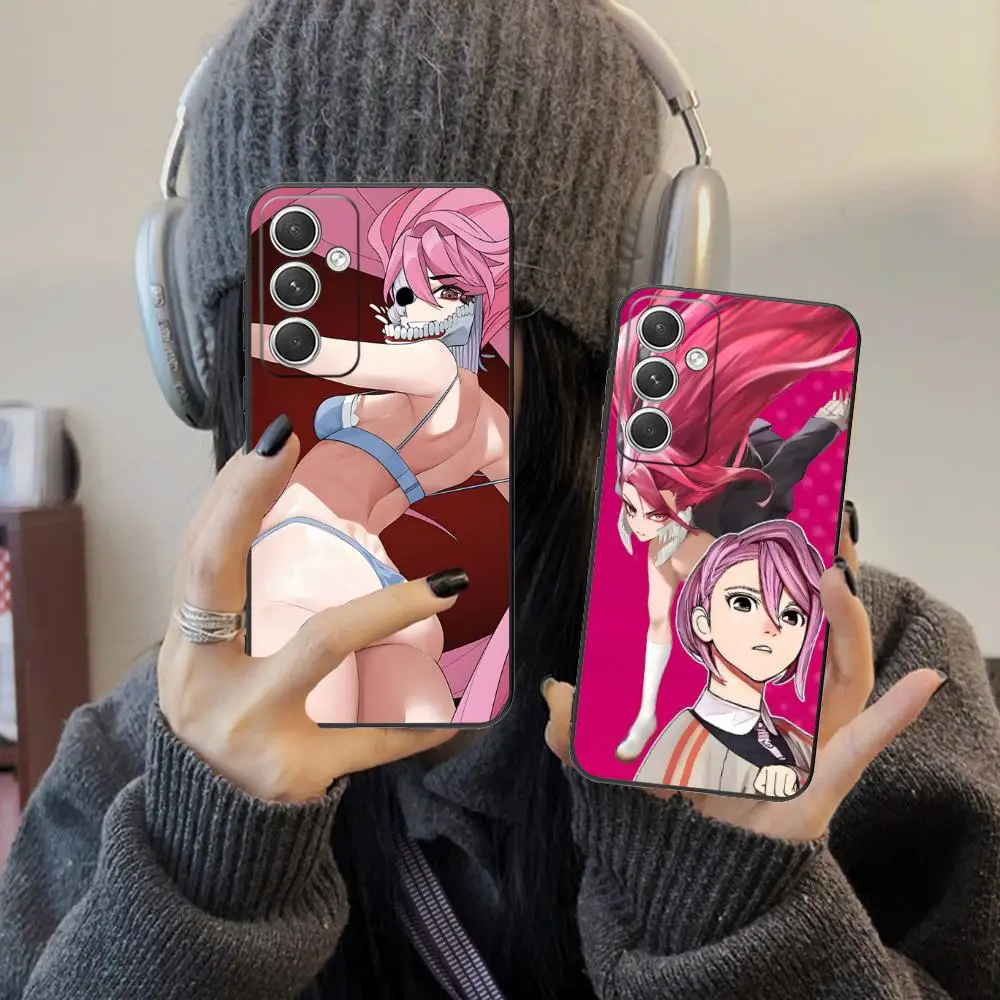 

Dandadan Aira Shiratori Phone Case for Samsung Galaxy S25 S24 S23 S22 S21 S20 Note20 Plus FE Ultra Colour Protective Smartphone