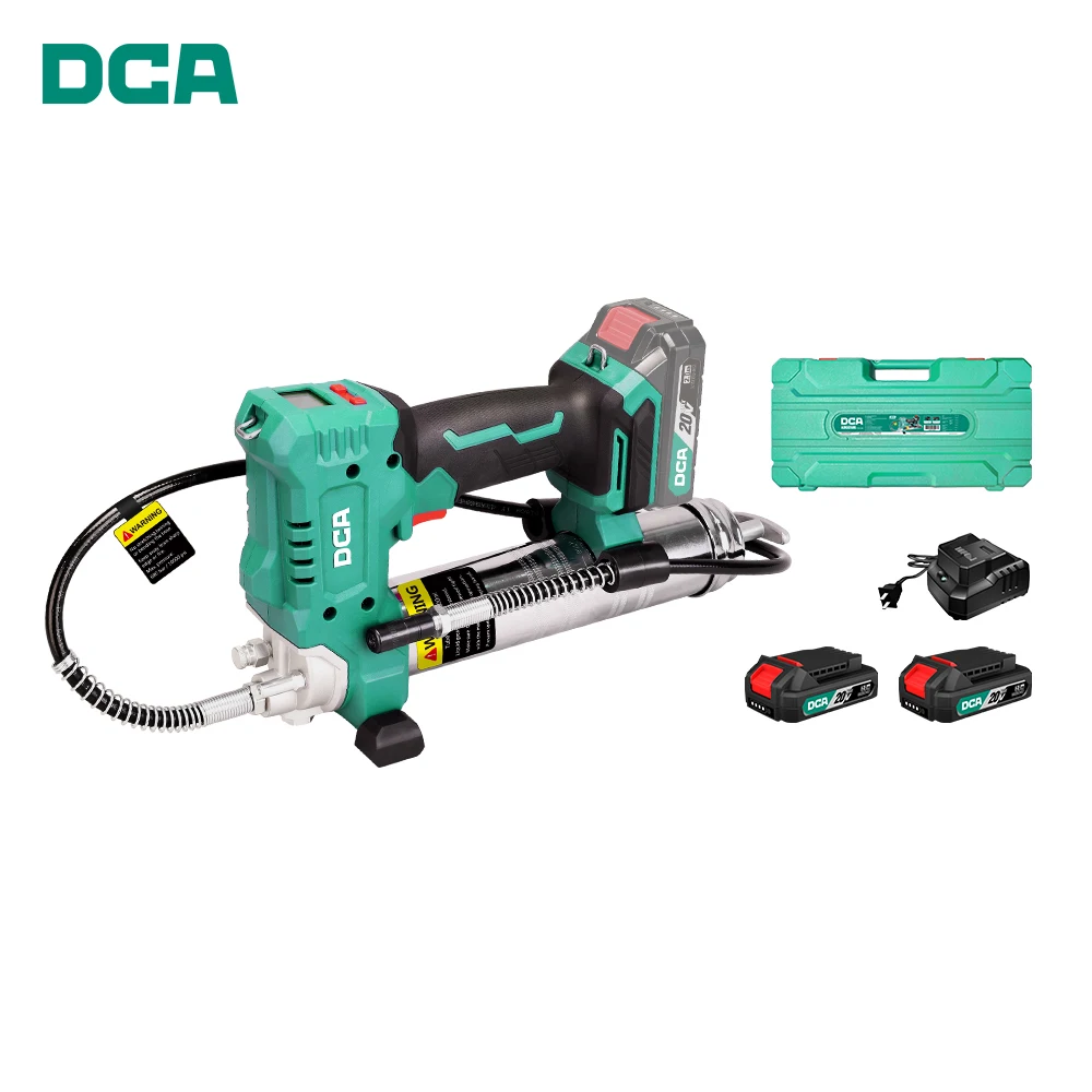 

DCA 20V Tools Electric Hand Battery Cordless Portable Grease Gun