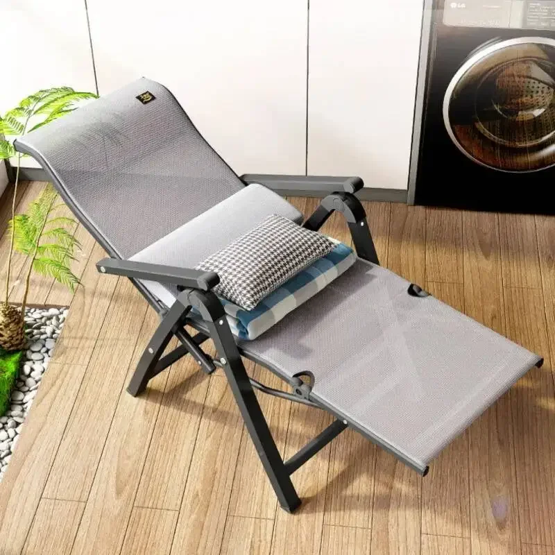 Relaxation Lazy Relaxing Folding Chaise Lounge Office Arm Chaise Lounge Recliner Single Sillon Reclinable Patio Furniture