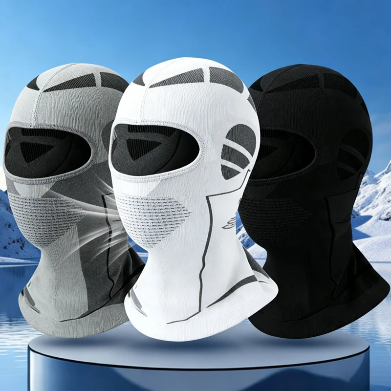 Thermal Scarf Balaclava Men Women All Face Mask Winter Warm Ski Hat Cold-Proof Cycling Hunting Head Neck Cover Helmet Liner Caps