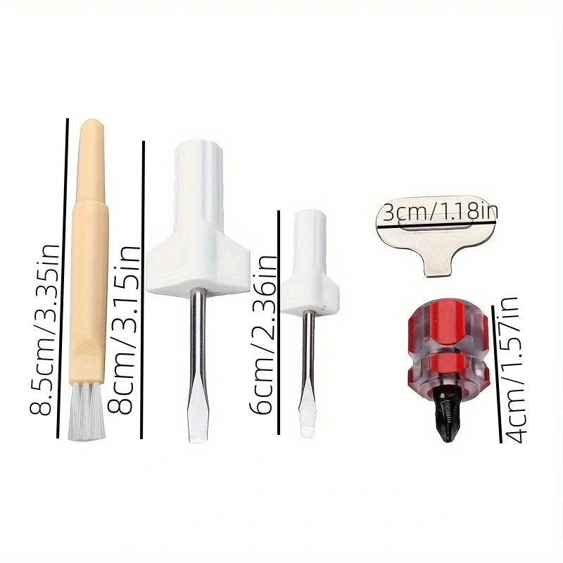 Home Sewing Machine Repair Accessories 5 Sets Brush Screwdriver DIY Tool Combination Thread Remover