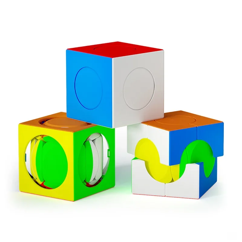 [Picube] YJ Tianyuan Magic Speed Cube 3x3x3 V1 V2 V3 Cube 3x3 Stickerless Puzzle Solid Color Yongjun Tianyuan Funny Toys