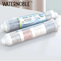 PH+ 10 Inch Quick Connect Under Sink and Reverse Osmosis System Alkaline Water Filter Cartridge Replacement Mineral Antioxidant