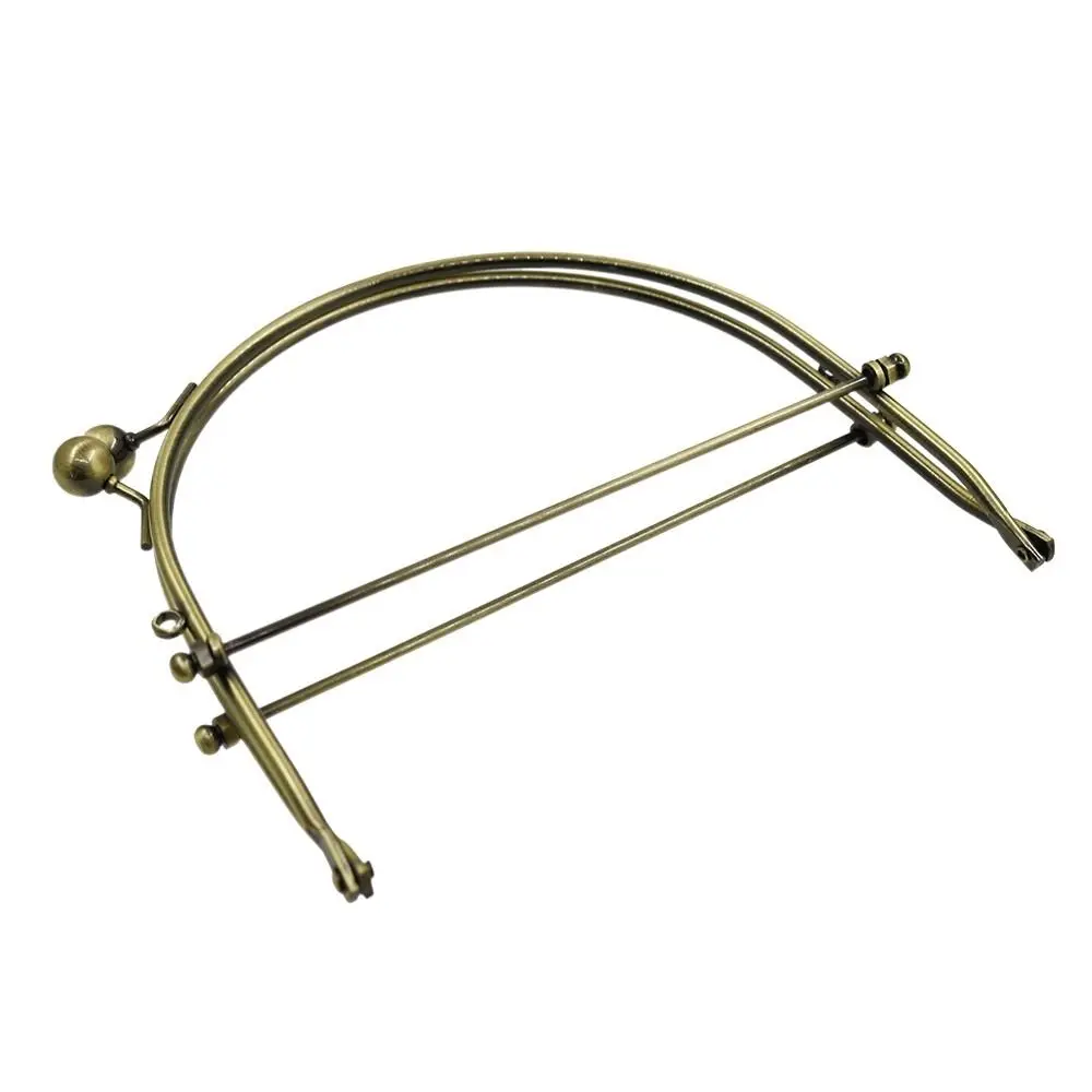 Mini Metal Purse Frame Kiss Clasp Bag Hardware Vintage Bag Kiss Clasp Lock Bag Frame Buckle Bag Making