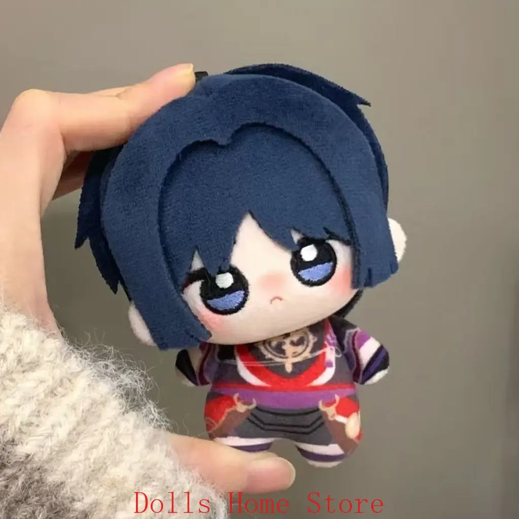 10CM Game Genshin Impact Wanderer Cosplay Plush Pendant Cartoon Cotton Stuffed Body Keychain Plushie Mascot Birthday Gift - view 2