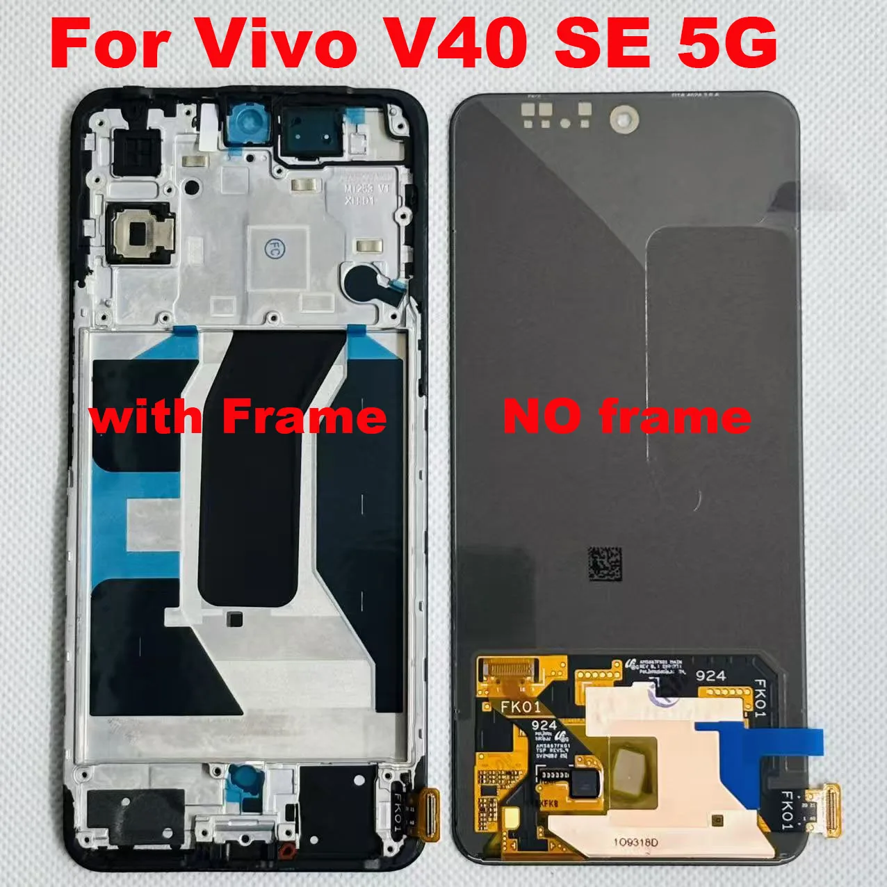 667-amoled-original-120hz-for-vivo-v40-se-5g-lcd-display-touch-screen-digitizer-assembly-replacement-frame-for-vivo-v40se-5g