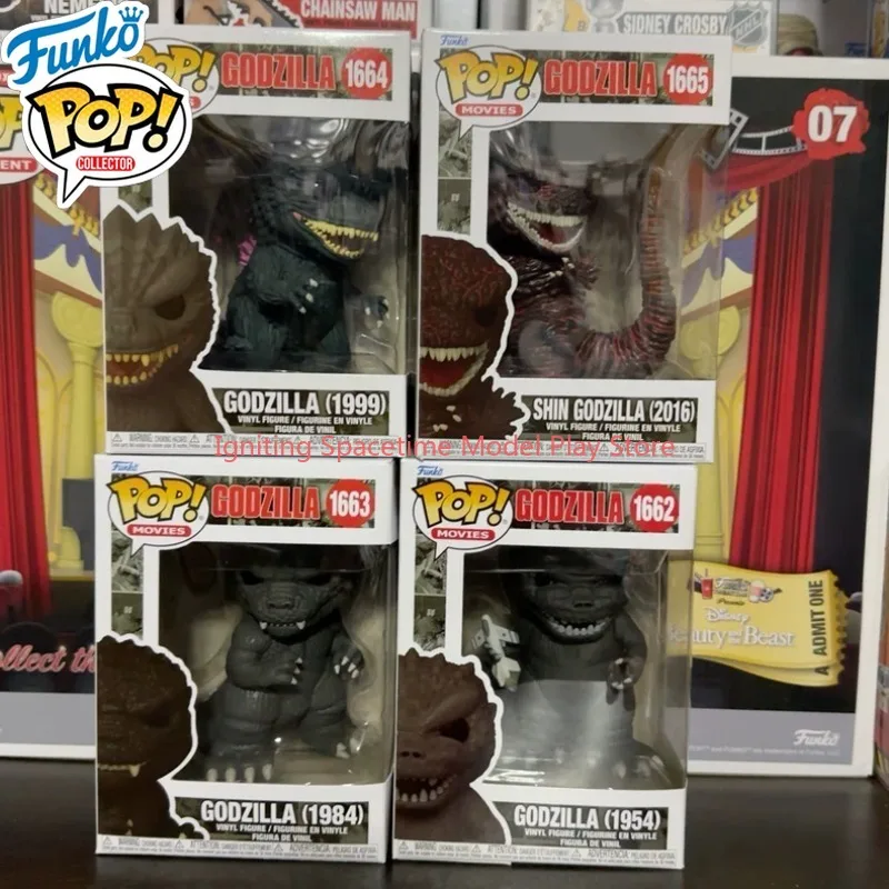 Figura de Vinilo Funko Pop Original de la Película Godzilla, Edición 70 Aniversario, Shin Godzilla 1665, Figura de Acción, Juguete para Niños y Niñas, Regalo