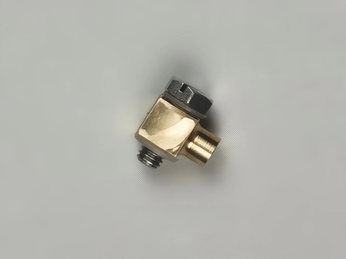 1/14 Scaleclub 2.5mm Copper Tube Weld to 3mm Male RC Hydraulic Fitting