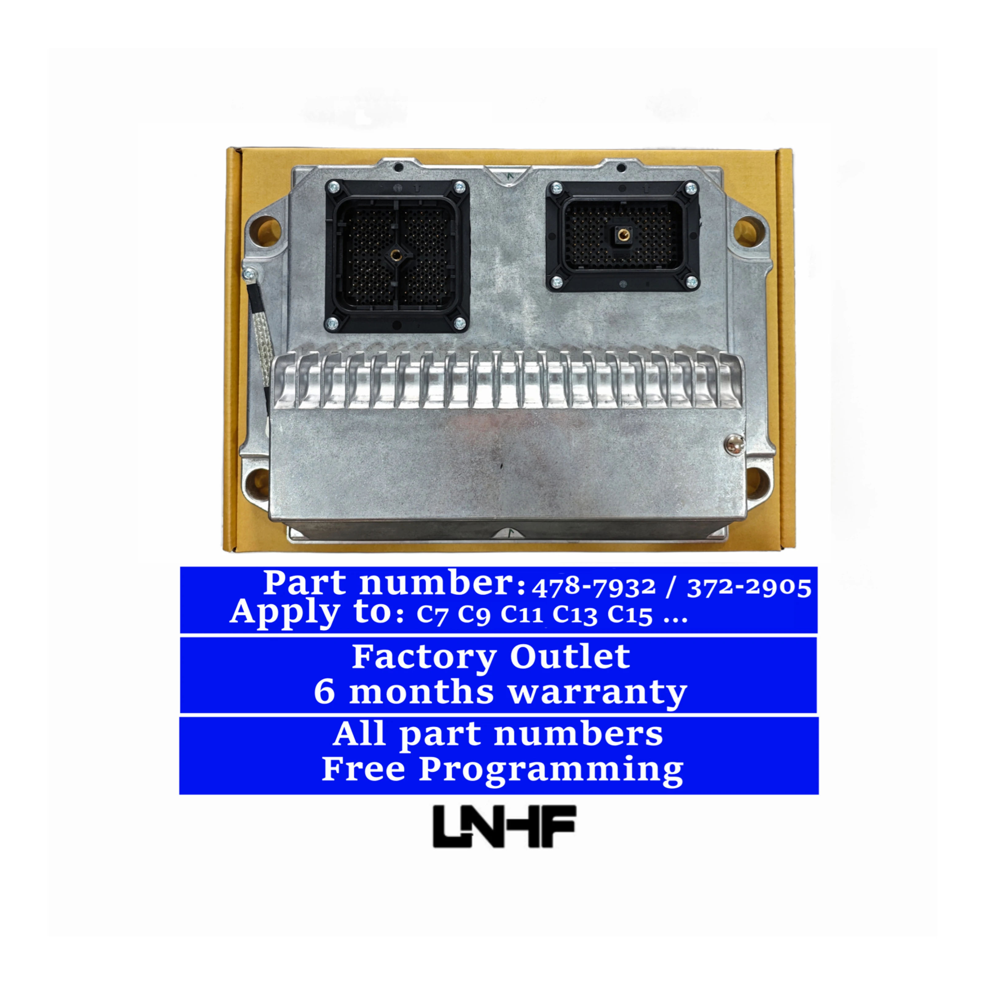 LNHF 478-7932 excavator engine control module C9 c11 C13 c15 C18 966H 120H 336D E336D ECU ECM 478-7932 for CAT catpillar