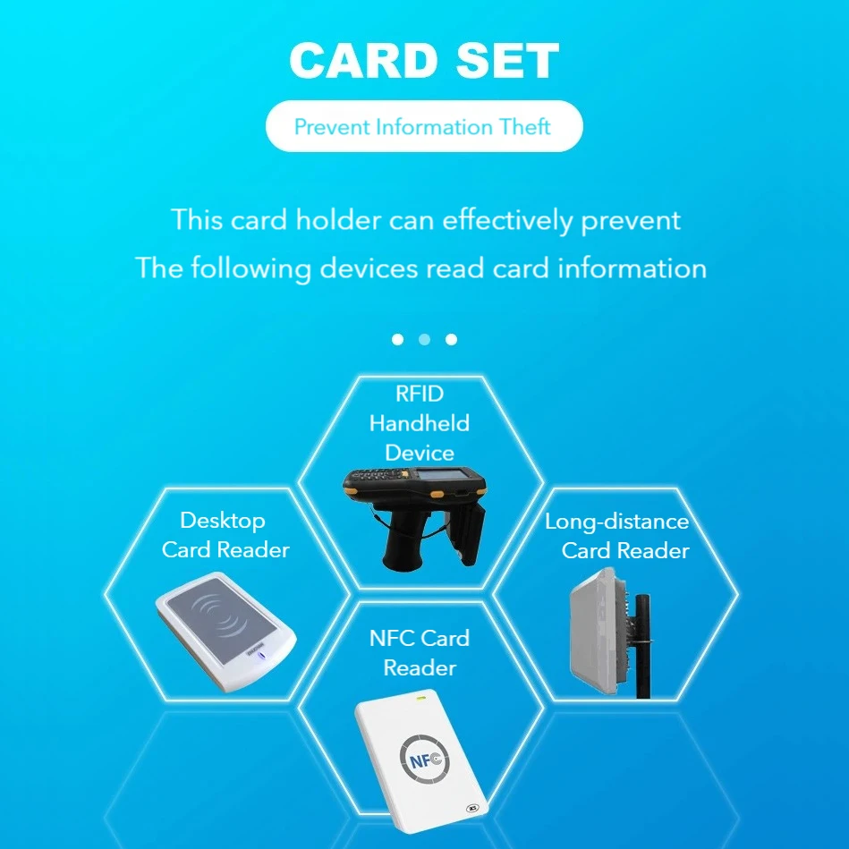 Рисунок 3 - Чехлы для карточек с защитой от сканирования