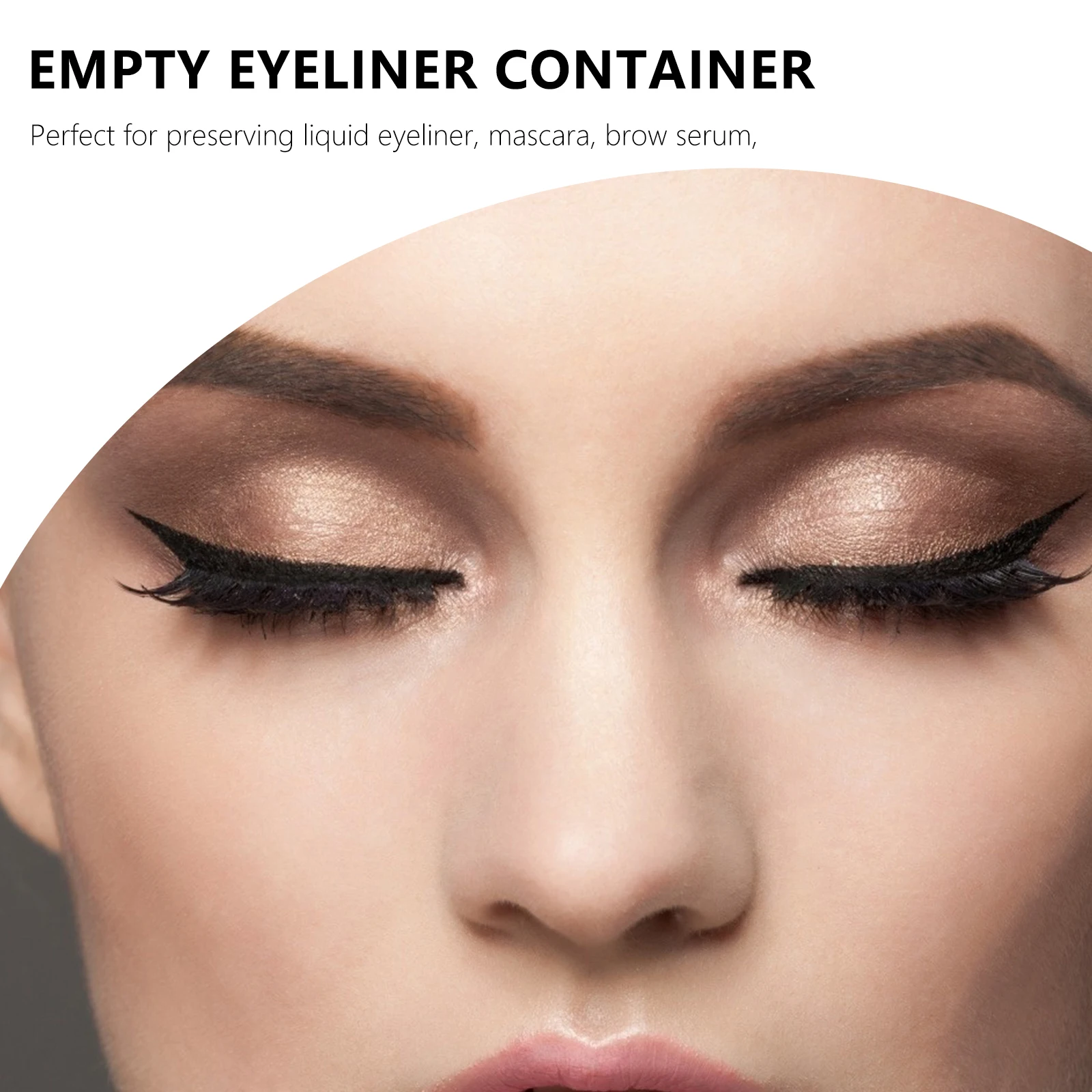 

Diamond Eyeliner Self Adhesive Non Magnetic Liquid Makeup Accessories Pencil Long Wear Waterproof False Lashes Effect Easy Apply