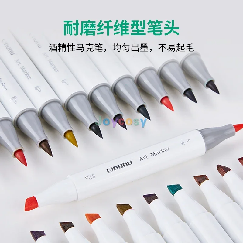 Ohuhu Illustration Marker Pen 40/60/80/120/320 Colors, for School Office Documents, Adult Coloring, Sketches, and Journaling.