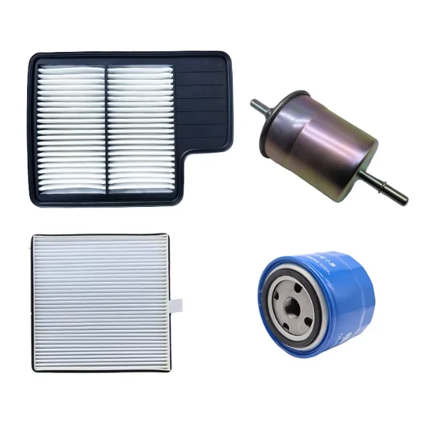 4pcs/set Air Filter Air Conditioner Cabin Filter Oil Filter Fule Gaso Filter  for Dongfeng Fengguang Fengon Glory 580 1.5T 1.8L view 2