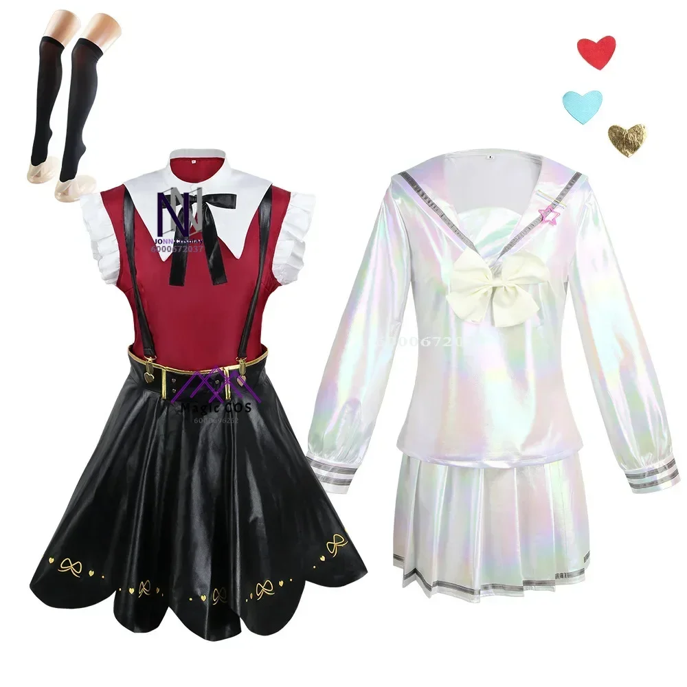 

NEEDYY Girll OVERDOSE Game Angel SugarCosplay Costume Lolita Photo-Ready Halloween Sailor Suit School Uniform Party Essential