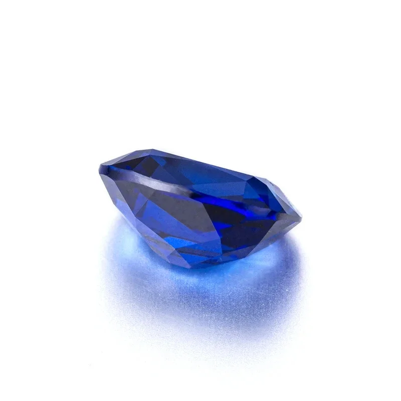 Hand Made Cushion Cut Loose Sapphire Corundum Gemstone Natural Blue Sapphire for Jewelry Making Price Per Carat Certified