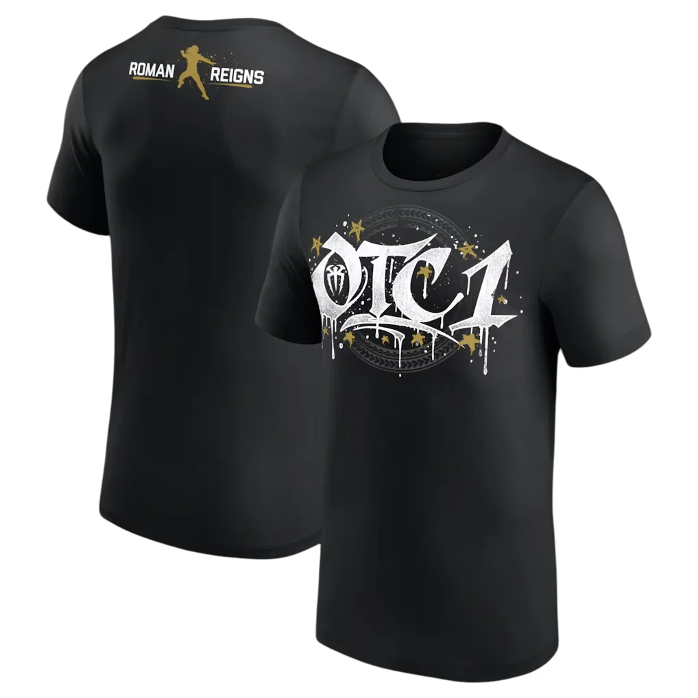 2026 Hot Sales Roman Reigns T-shirt Men and Women Summer Cot