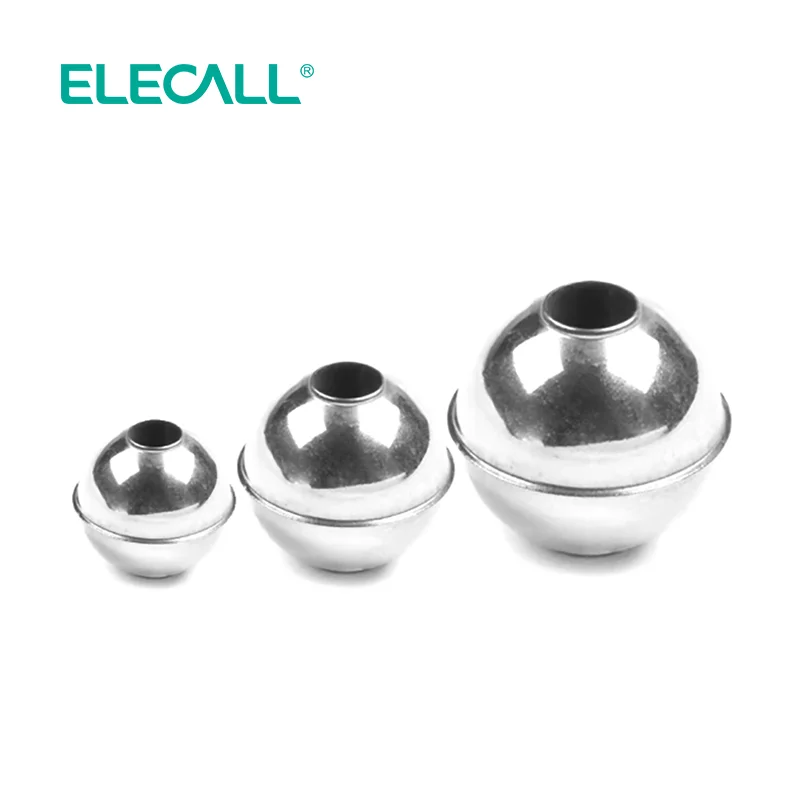 

ELECALL ESB-200*200*27 Поплавок из нержавеющей стали SUS304 без магнитов, различные размеры, для систем контроля уровня воды