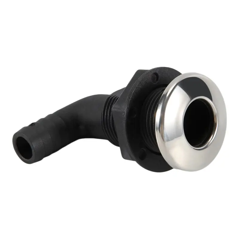 ABTD-3/4 Inch Universal Hull Hose Connector Nylon Water Outlet Marine Ship Accessories