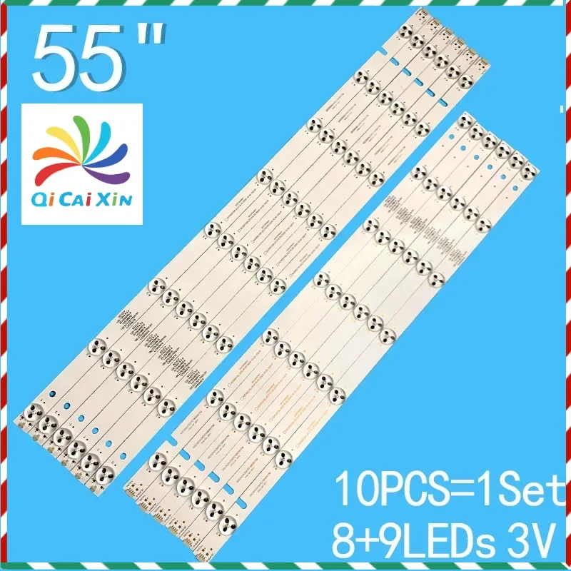 

LED Backlight Strip For ZDCX55D15L-ZC14A-03 ZDCX55D15R-ZC14A-03 CX55D15L-ZC21A-05 CX55D15R-ZC21A-05 303CX550044 YS-L E465853