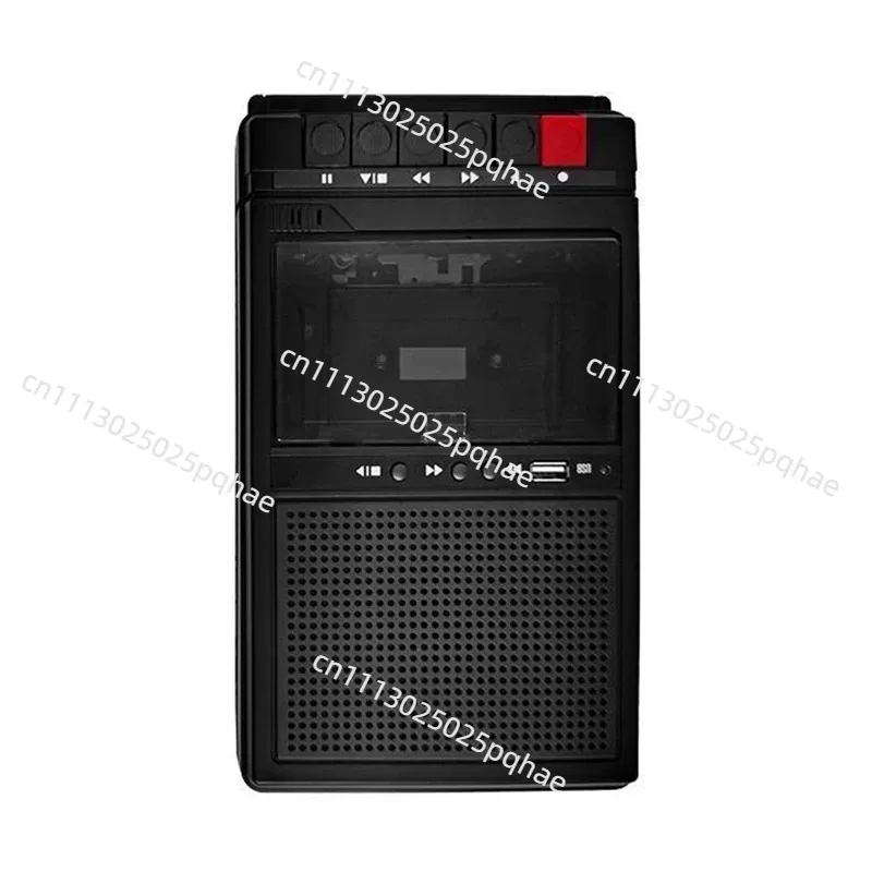 Portable Cassette Recorder Nostalgic Retro Portable Tape Player Walkie-Talkie Player Recorder and Playback All-In-One