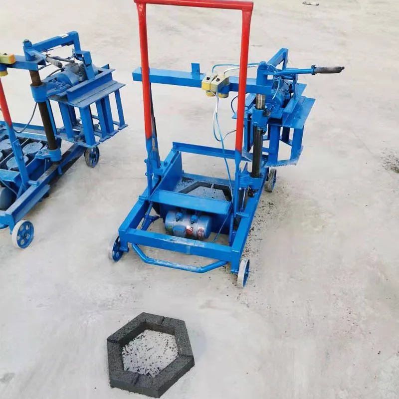 Middle East and Africa Small Cement Brick Machine Porous Hollow Brick Machine Factory