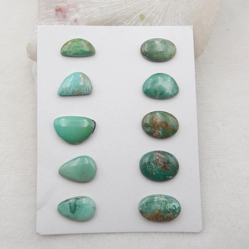 Wholesale!Natural Stone Turquoise Jewely Cabochon,Charms Women Jewelry Gift Gem Customized,19x12x3/16x8x3mm