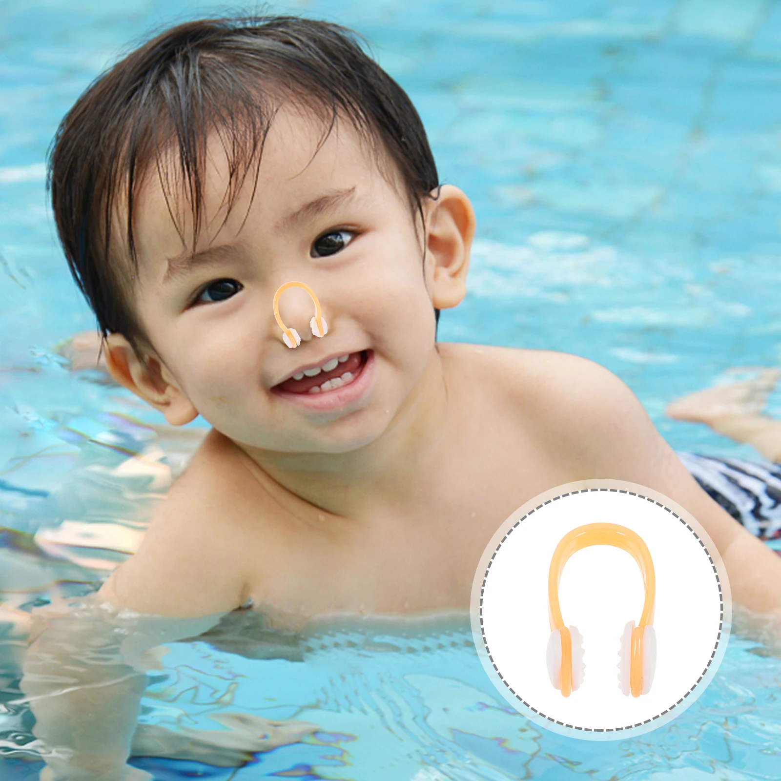 

Anti-choking Nose Clip Non-skid Swimming Clips for Training Plug Adult Silica Gel Holder