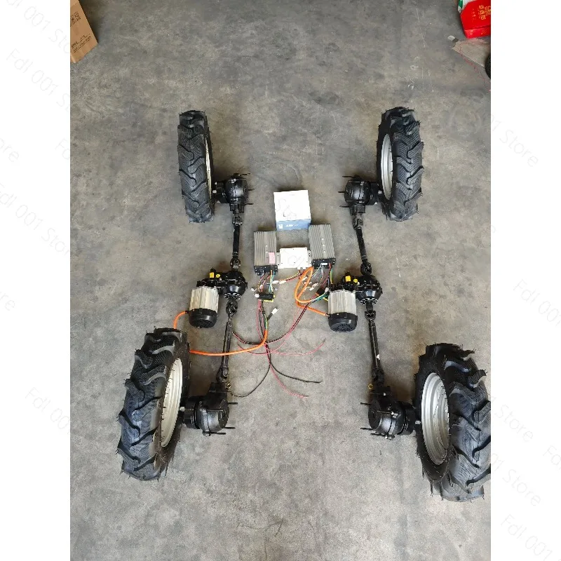 For All-terrain Vehicle Drive Assembly, Four-wheel Drive, Dual Motor Drive