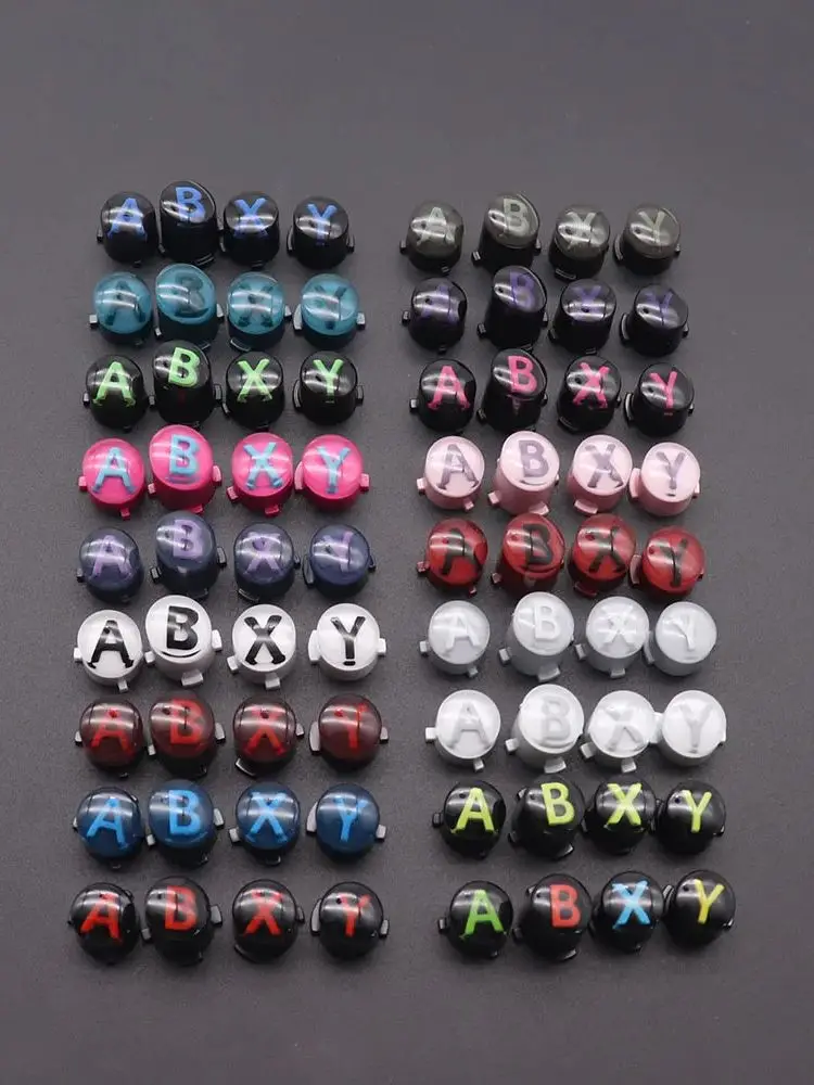 Pour XBox série X S Core contrôleur ABXY Action visage boutons Mod Kit remplacement manette de jeu pièces de réparation