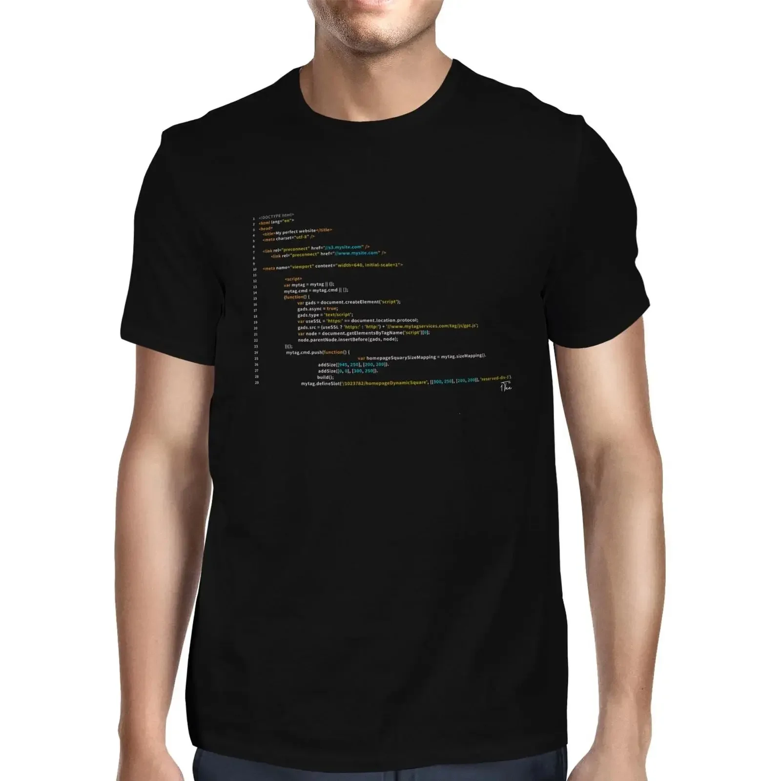 1T T Shirt Mens Website Developer Text vintage Washed Comfortable graphic Casual Breathable Slightly Stylish Soft Stretched
