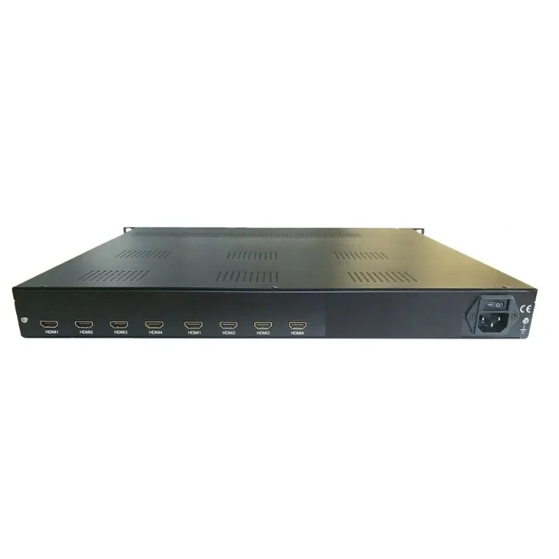 8-Channel HD IP Video Encoder H264/MPEG-4 Encoding UDP/RTSP Live Streaming for Digital TV Head-End System Radio TV Broadcasting