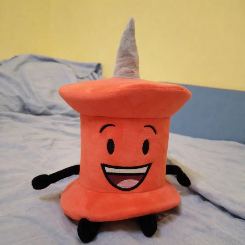 

Плюшевая игрушка «Битва за Остров Мечты»: милая мягкая кукла BFDI, плюшевая игрушка-мультяшка, декор для комнаты, подарок для детей