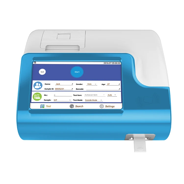 

Medical Laboratory Device Clinical Testing Diagnostic Quantitative Fluorescence Immunoassay Analyzer