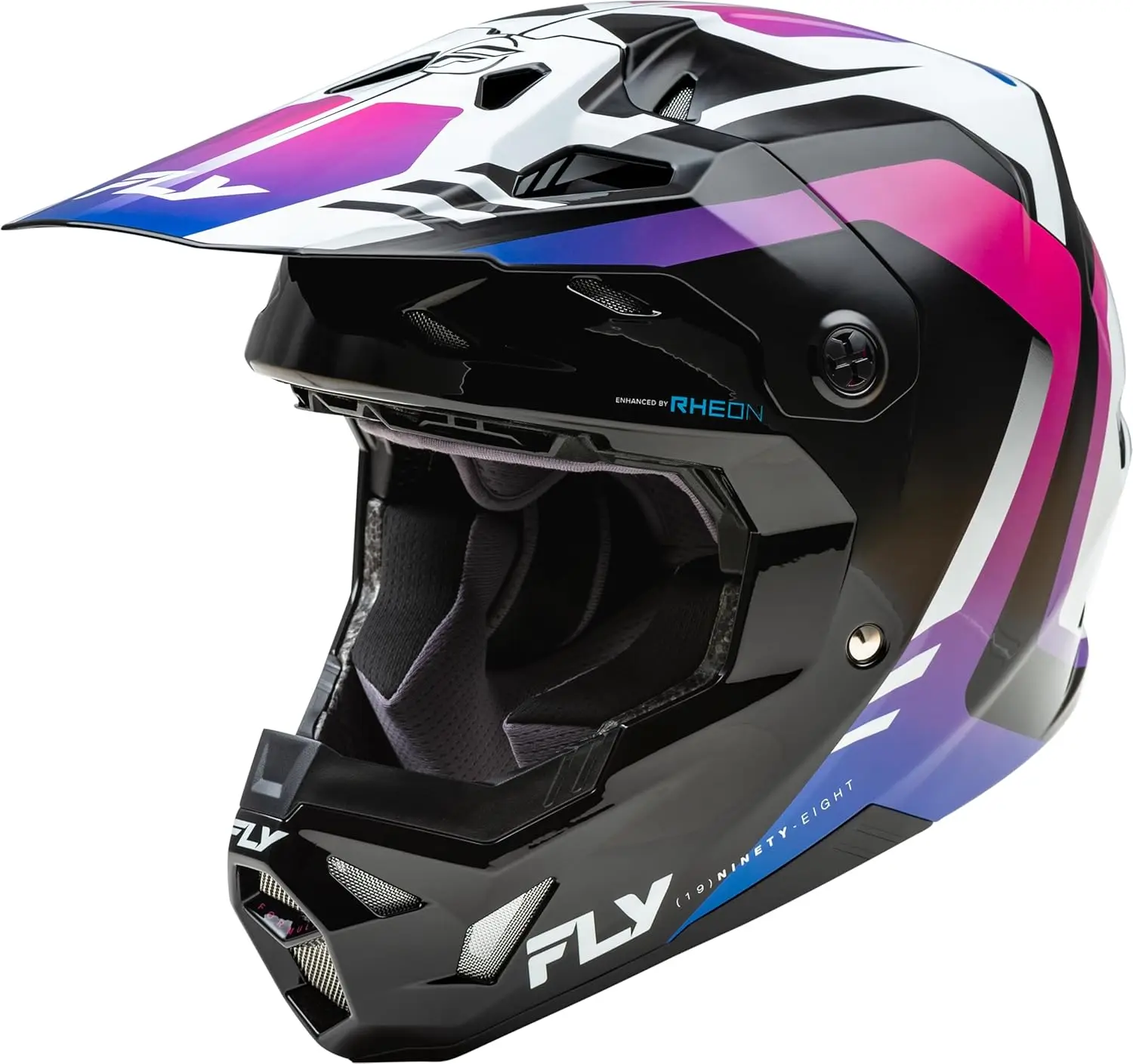 Kask Formula CP Krypton (biały/czarny/fioletowy, XX-Large)