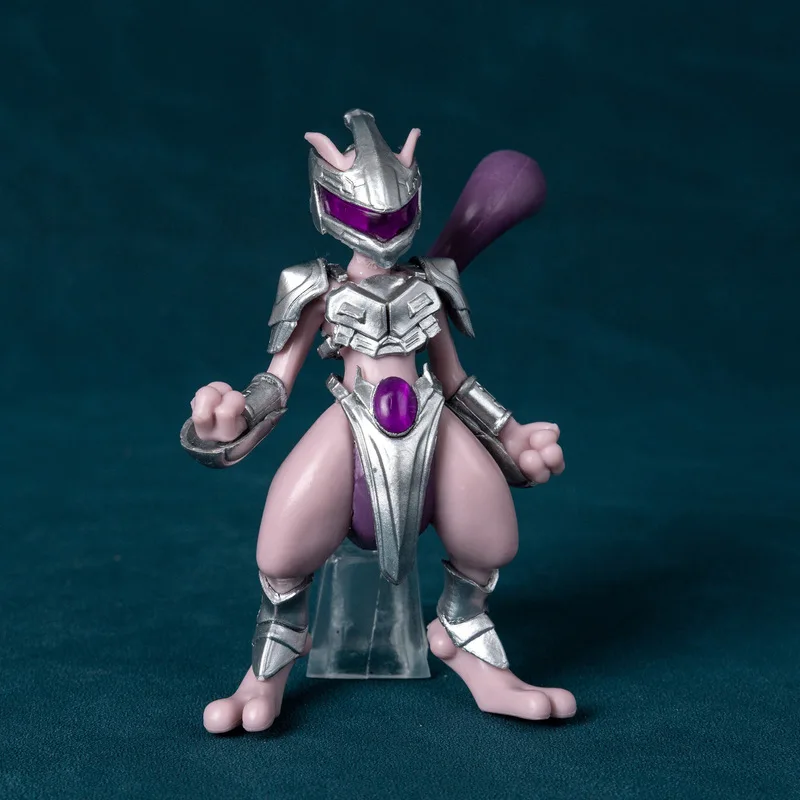 

Artificial PokéMon Pocket Monsters Iron Mechanical Mewtwo Figure Collection Ornaments Childhood Classic Anime Peripheral Gifts