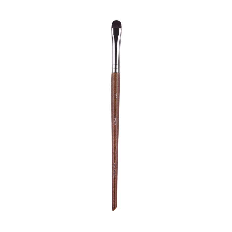 MUF Series Makeup Brush MUF220 Small Eyeshadow Brush Fiber Hair Brown Handle Arc Small Concealer Eyeshadow Makeup Brush