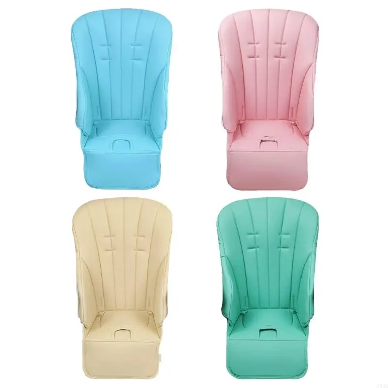 

D5QA Stylish Baby Dining Chair Cover Spill Proof PU Scratch Resistant for Home