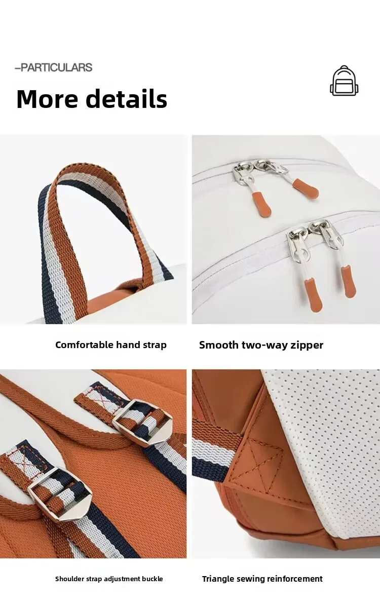 2026 New W Tennis Racquet Backpack French Open Joint Large Capacity Backpack Outdoor Sports Compartment Badminton Bag
