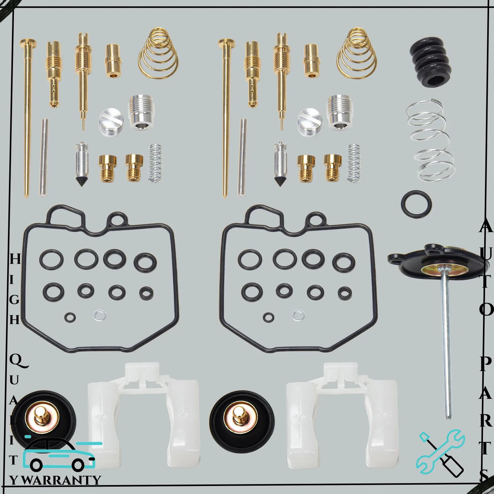 

2 комплекта ремонта карбюратора для Honda CM450C CM450E CM450SC CB450T 1982 года, США