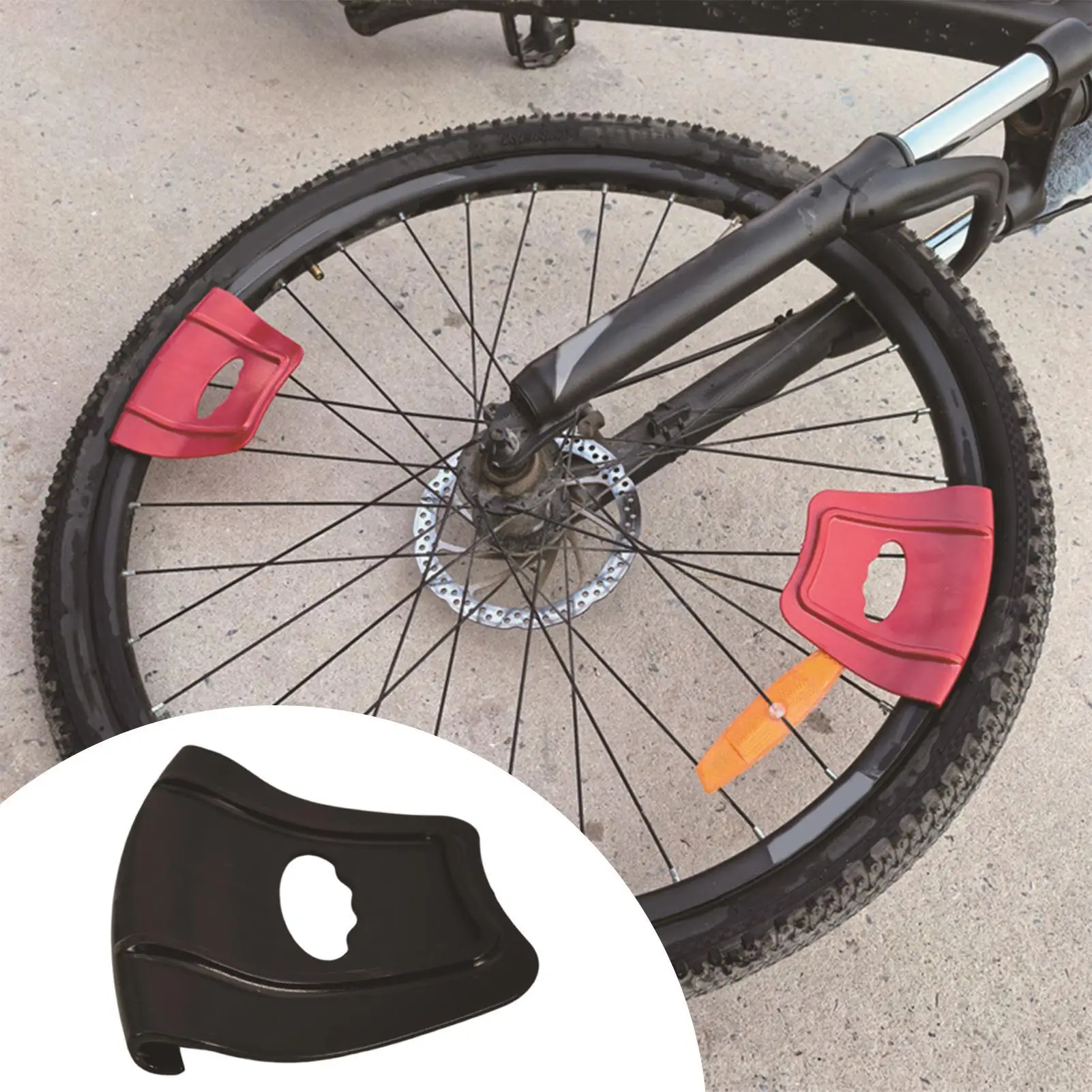 

Защитный щиток для обода колеса, инструменты для шин, высокопрочный щиток для шин, чехол для дорожного гравия, защита велосипеда Dirtbike